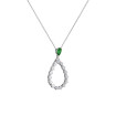 Chopard L'Heure Du Diamant Drop Anhänger mit Halskette - Bild 2