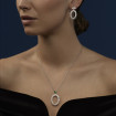 Chopard L'Heure du Diamant Marquise Anhänger mit Halskette - Bild 4