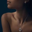 Chopard Happy Sun, Moon and Stars Halskette mit Anhänger - Bild 5