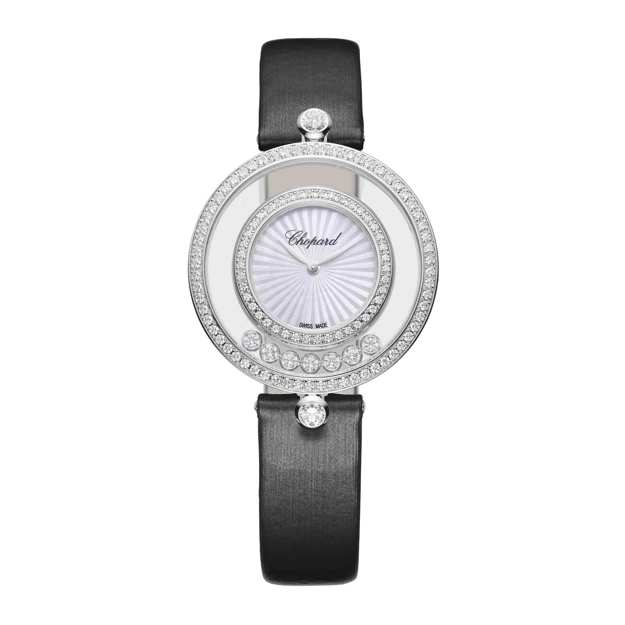 Chopard floating diamond watch top