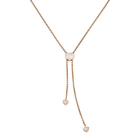 Roségold, Halsschmuck, Chopard Happy Hearts Halskette 81A148-5301