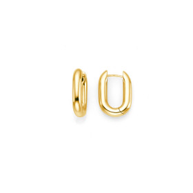         Gelbgold, Ohrringe, Clioro Scharnier-Creolen 70163.7000