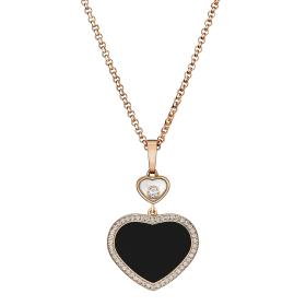 Chopard Happy Hearts Halskette mit Anhänger 79A074-5201