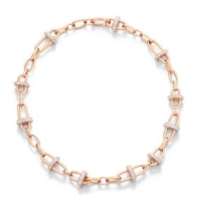 Roségold, Halsschmuck, Pomellato Iconica Halskette PCC4060O7WHRDB000
