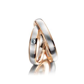 Ringe, Rotgold, Meister Trauringe Classics 112.9911.01/112.9911.00-PR