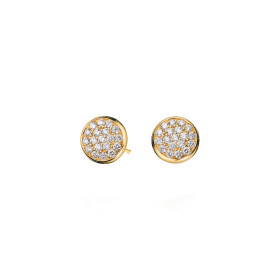         Gelbgold, Ohrringe, Capolavoro Ohrstecker Dolcini OS7BRW00992-M