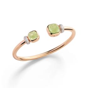 Weißgold, Armschmuck, Pomellato Nudo Armreif PBC1006O7WHRDB0PA