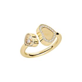 Ringe, Gelbgold, Chopard Happy Hearts Golden Hearts Ring 82A107-0900