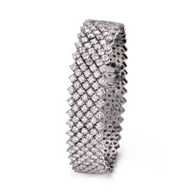         Weißgold, Armschmuck, Hans D. Krieger Brillant Armband 212.3290.01.5