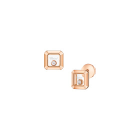         Roségold, Ohrringe, Chopard Happy Diamonds Icons Ohrstecker 83A114-5001