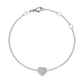 Weißgold, Armschmuck, Chopard My Happy Hearts Armband 85A086-1091