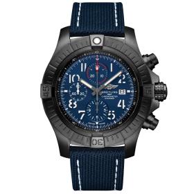 Herrenuhr, Breitling Super Avenger Chronograph 48 Night Mission V13375101C1X1