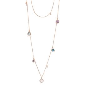 Roségold, Halsschmuck, Capolavoro Collier Espressivo Highlight CO9ROK00655