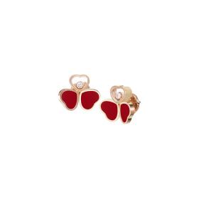 Ohrringe, Roségold, Chopard Happy Hearts Wings Ohrstecker 83A083-5801