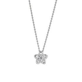 Weißgold, Halsschmuck, Hans D. Krieger Anhänger mit Kette 112.2370.04.0