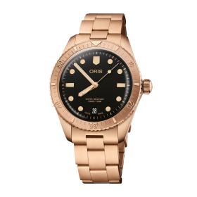 Unisex, ORIS Divers Sixty‑Five Date 01 733 7771 3154-07 8 19 15