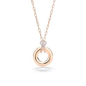 Roségold, Halsschmuck, Pomellato Iconica Halskette PCC4040O7WHRDB000