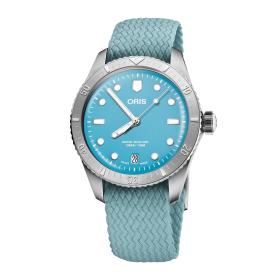 Unisex, ORIS Divers Sixty‑Five 'Cotton Candy' 01 733 7771 4055-07 3 19 02S