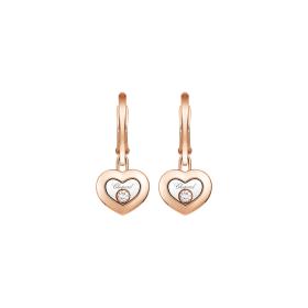 Ohrringe, Roségold, Chopard Happy Diamonds Ohrhänger 83A054-5301