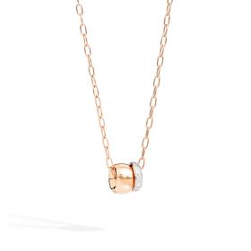 Roségold, Halsschmuck, Pomellato Iconica Anhänger mit Kette PCB7120O7000DB000