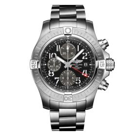 Herrenuhr, Breitling Avenger Chronograph GMT 45 A24315101B1A1