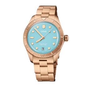 Unisex, ORIS Divers Sixty‑Five 'Cotton Candy' 01 733 7771 3155-07 8 19 15