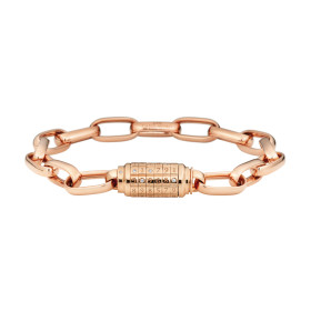Roségold, Armschmuck, Capolavoro Armband Love Lock AB7BRW00376.INNEN.17-M