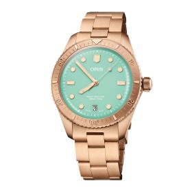 Unisex, ORIS Divers Sixty‑Five 'Cotton Candy' 01 733 7771 3157-07 8 19 15