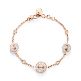         Roségold, Armschmuck, Pomellato Pom Pom Dot wendbares Armband PBC6031O7WHRDB000