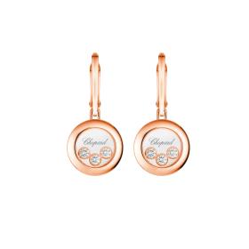 Ohrringe, Roségold, Chopard Happy Diamonds Icons Ohrringe 83A018-5301