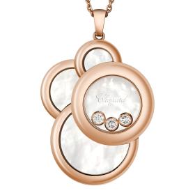 Roségold, Halsschmuck, Chopard Happy Dreams Halskette mit Anhänger 799769-5009