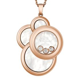 Halsschmuck, Roségold, Chopard Happy Dreams Halskette mit Anhänger 799769-5009