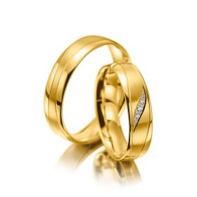 Ringe, Gelbgold, Meister Trauringe Phantastics 112.8987.01/112.8987.00-G