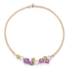         Roségold, Halsschmuck, Pomellato Nudo Halskette PCC6021O6WHRBPEIY