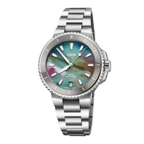 Unisex, ORIS Aquis Date Upcycle 01 733 7792 4150-07 8 19 05P
