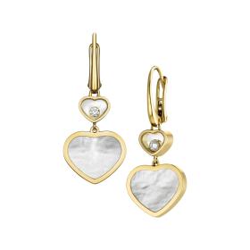Gelbgold, Ohrringe, Chopard Happy Hearts Ohrhänger 837482-0310