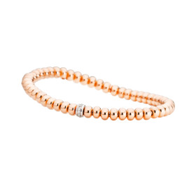         Roségold, Armschmuck, Capolavoro Armband Flessibile  AB9B00123.INNEN.17-M