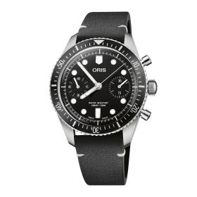 Unisex, ORIS Divers Sixty‑Five Chronograph 01 771 7791 4054-07 6 20 01