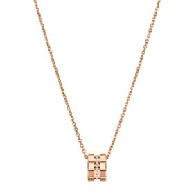 Roségold, Halsschmuck, Chopard Ice Cube Anhänger 797005-5003