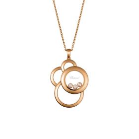 Roségold, Halsschmuck, Chopard Happy Dreams Halskette mit Anhänger 799769-5001