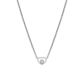 Weißgold, Halsschmuck, Chopard My Happy Hearts Collier 81A086-1001