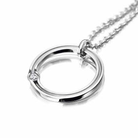 Meister Women‘s Collection Anhänger mit Kette in Weißgold 140.4977.00