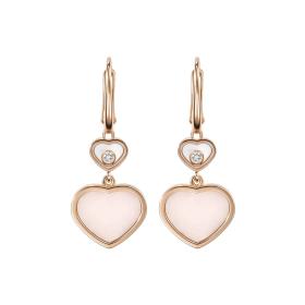 Roségold, Ohrringe, Chopard Happy Hearts Ohrringe 837482-5620