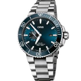 Herrenuhr, ORIS Aquis Small Second, Date 01 743 7733 4155-07 8 24 05PEB
