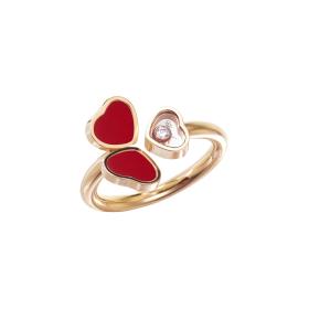 Roségold, Ringe, Chopard Happy Hearts Wings Ring 82A083-5800