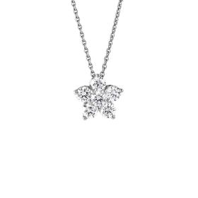 Weißgold, Halsschmuck, Hans D. Krieger Anhänger mit Kette 812.1192.05.9