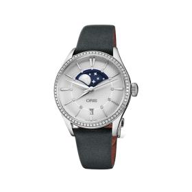 Unisex, ORIS Artelier Grande Lune, Date Diamonds 01 763 7723 4951-07 5 18 34FC