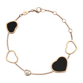 Armschmuck, Roségold, Chopard Happy Hearts Armband 857482-5021