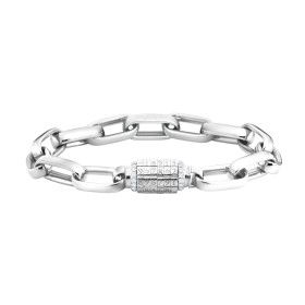 Weißgold, Armschmuck, Capolavoro Armband Love Lock AB8BRW00375.INNEN.17-M