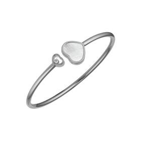 Weißgold, Armschmuck, Chopard Happy Hearts Armreif 857482-1300